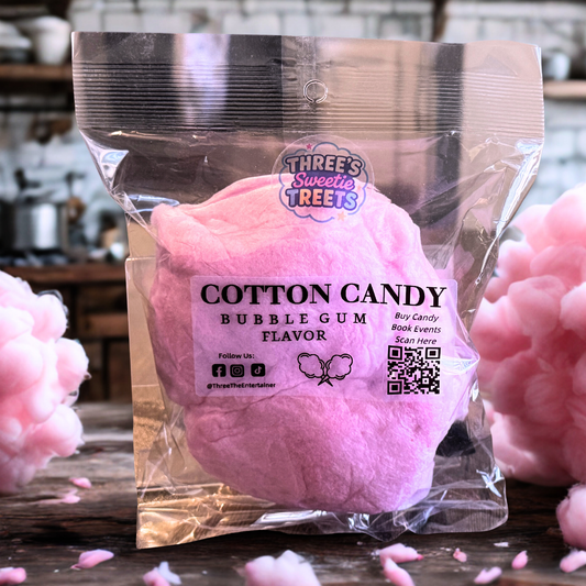 Pink Bubble Gum Cotton Candy