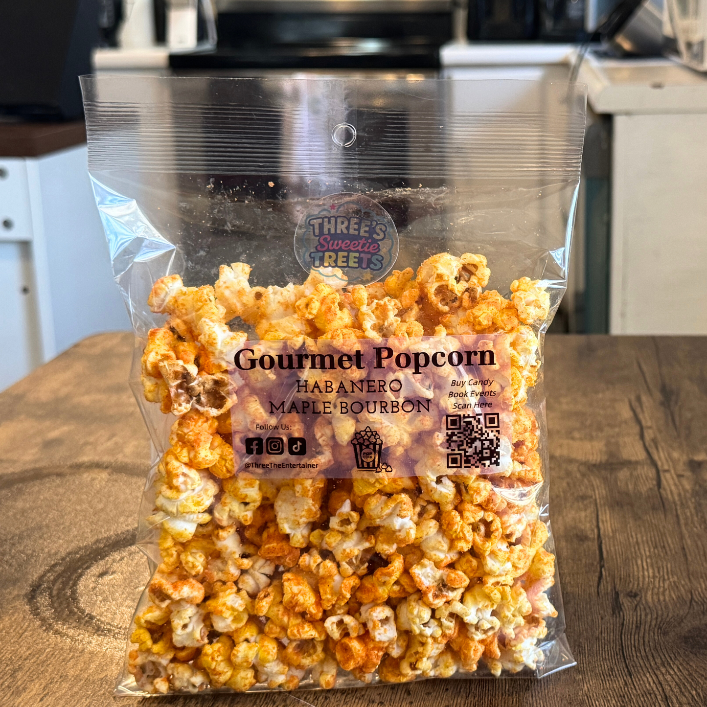 Habanero Maple Bourbon Popcorn