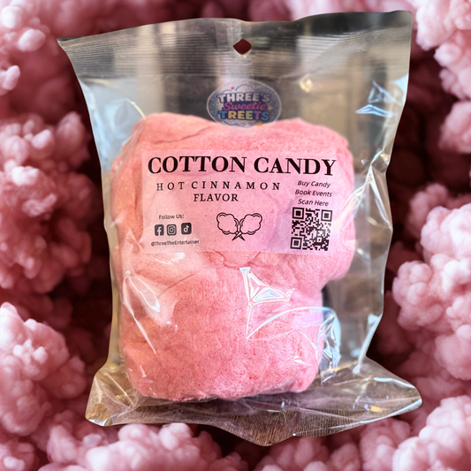 Hot Cinnamon Cotton Candy